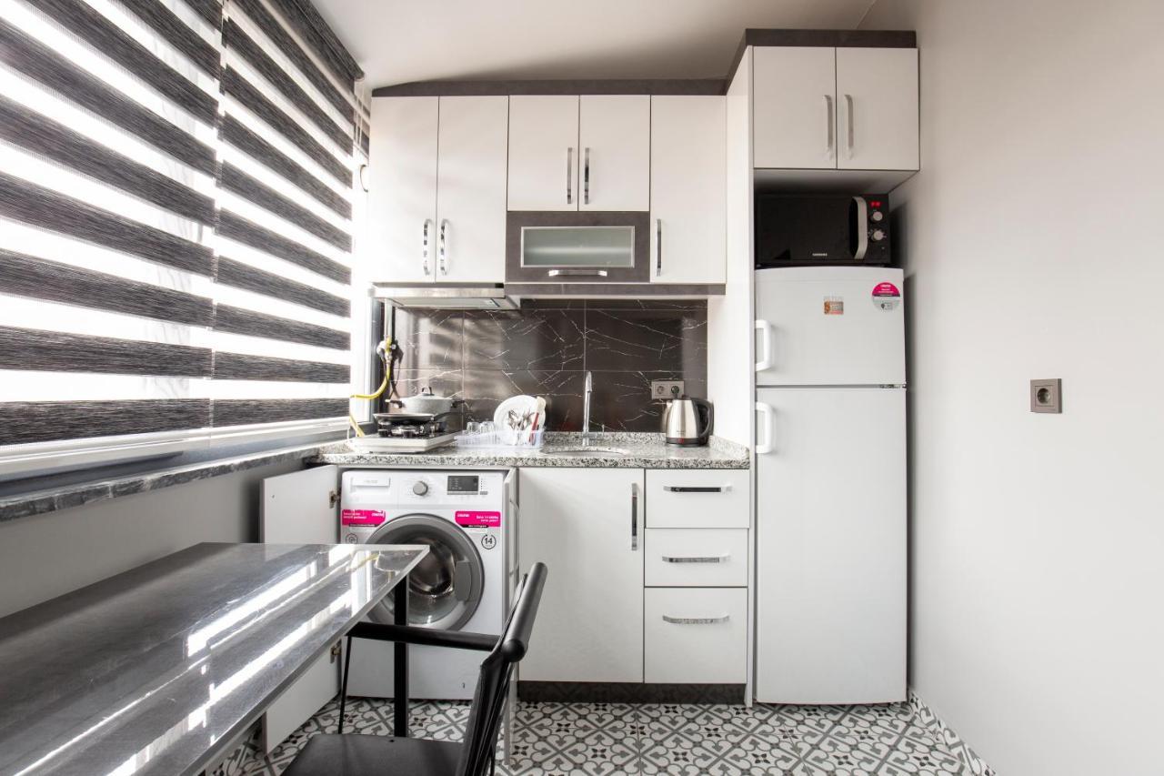 Beyoglu Huzur Apart Apartment Istanbul Bagian luar foto