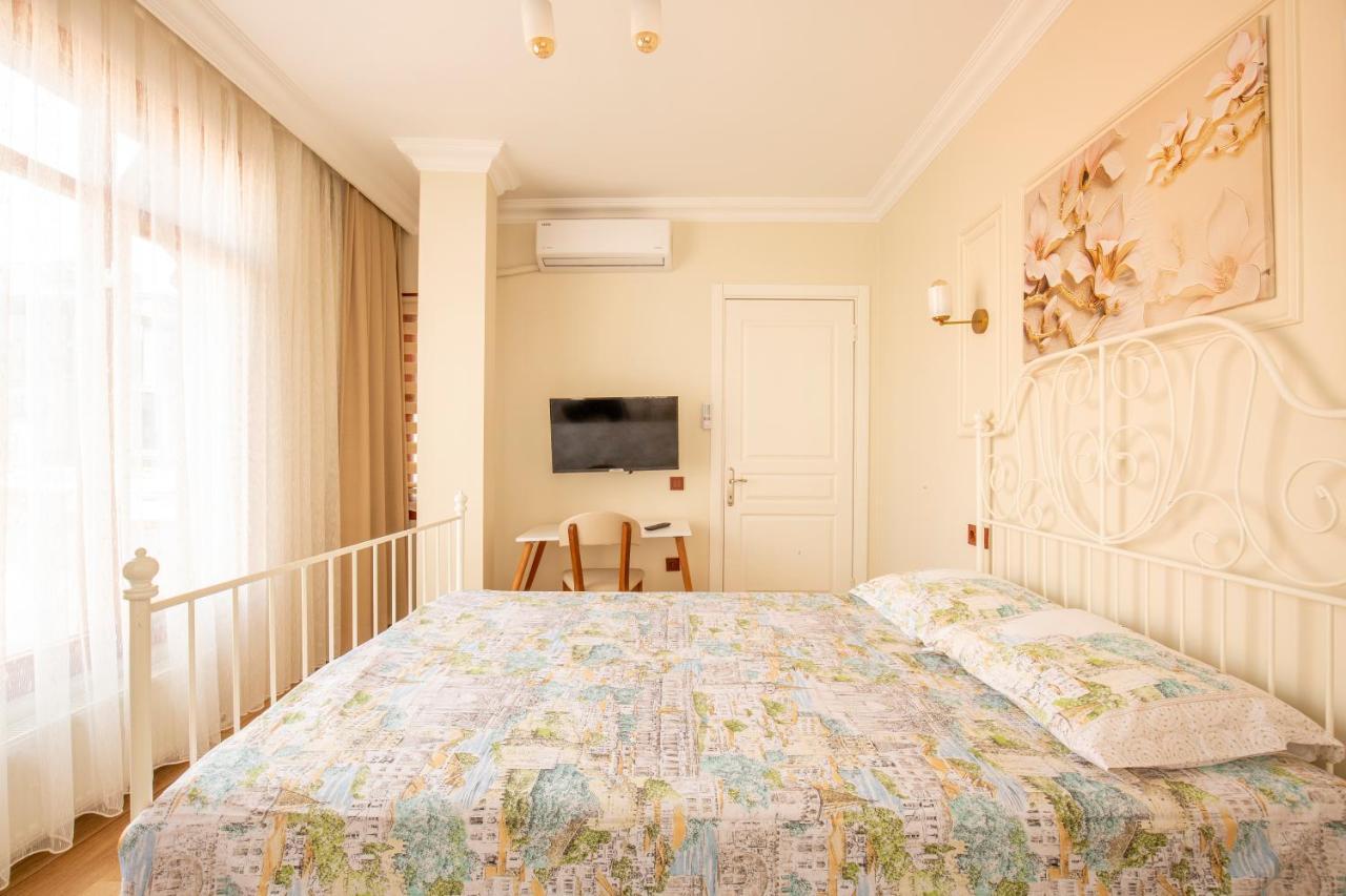 Beyoglu Huzur Apart Apartment Istanbul Bagian luar foto